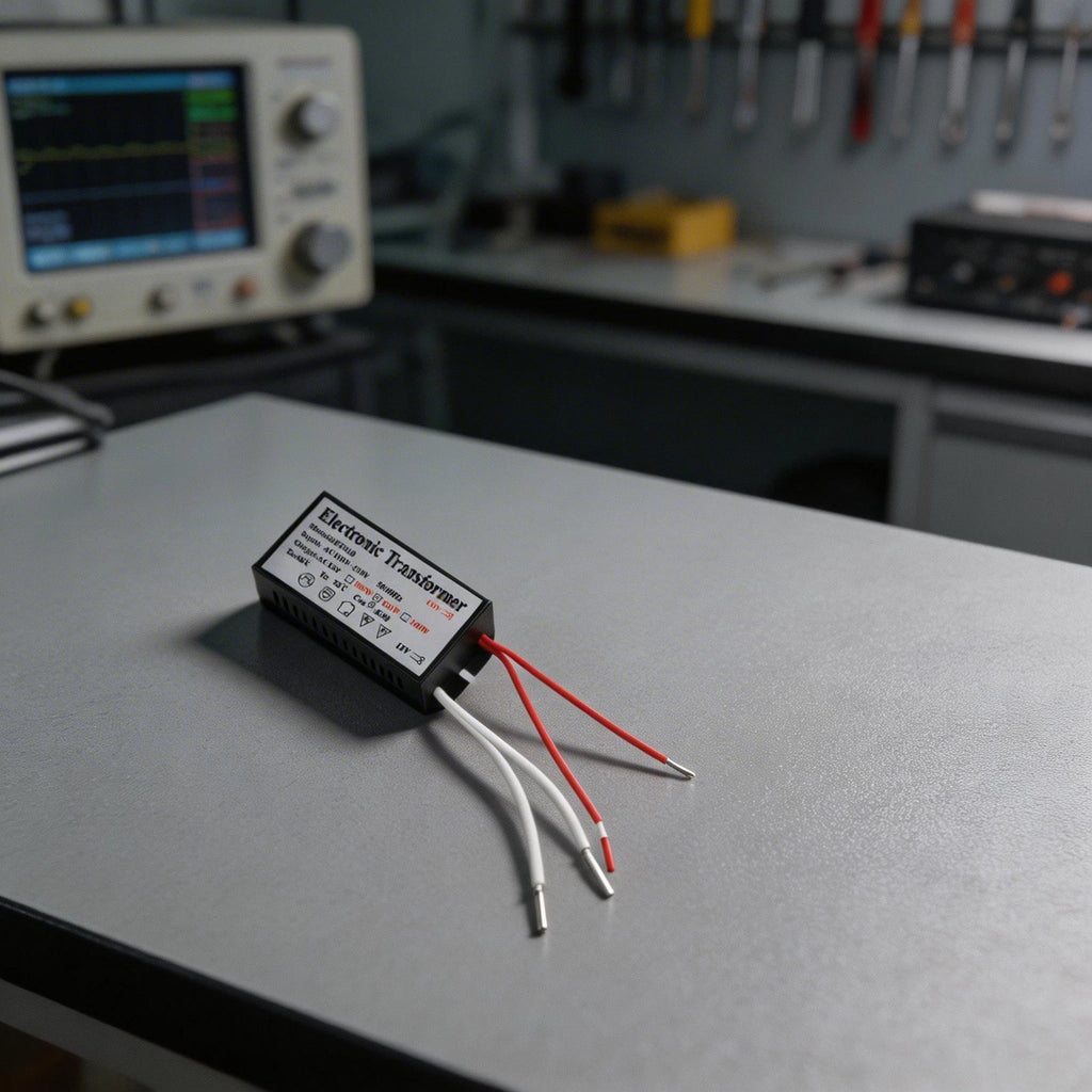 Halogen/Xenon Electronic Transformer for Efficient Power Conversion