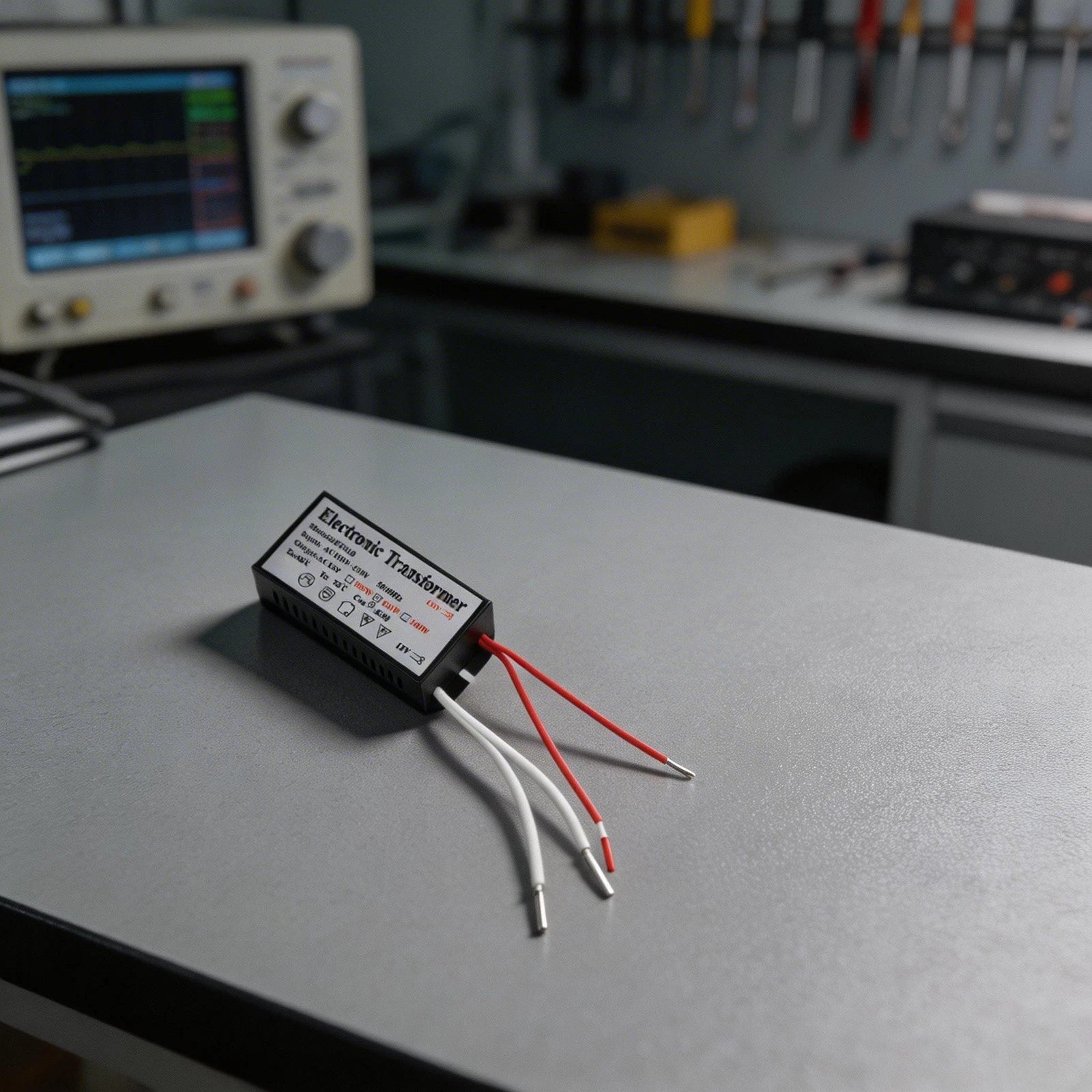 Halogen/Xenon Electronic Transformer for Efficient Power Conversion