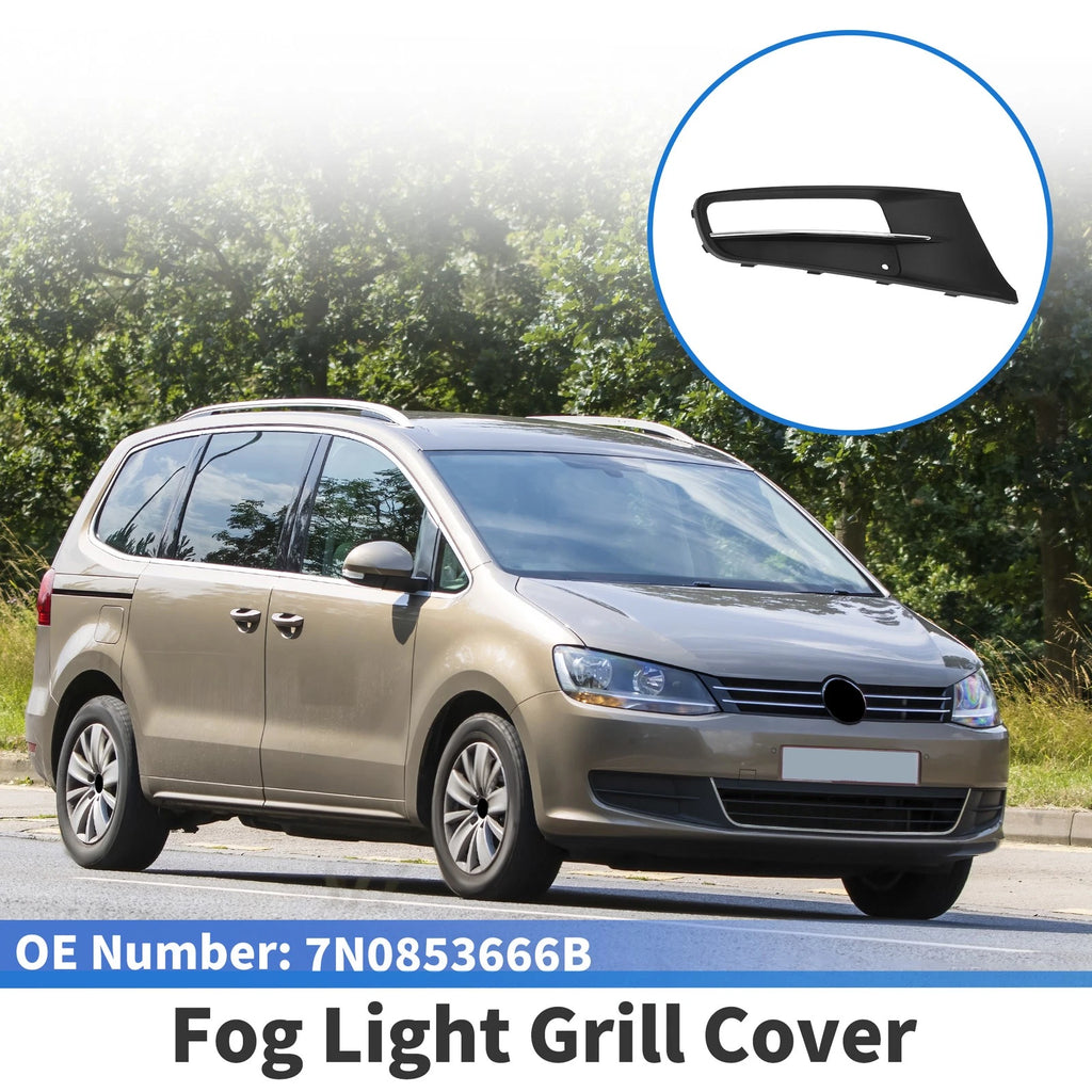 Front Right Fog Light Grill Replacement for Volkswagen Sharan (2012–2019)