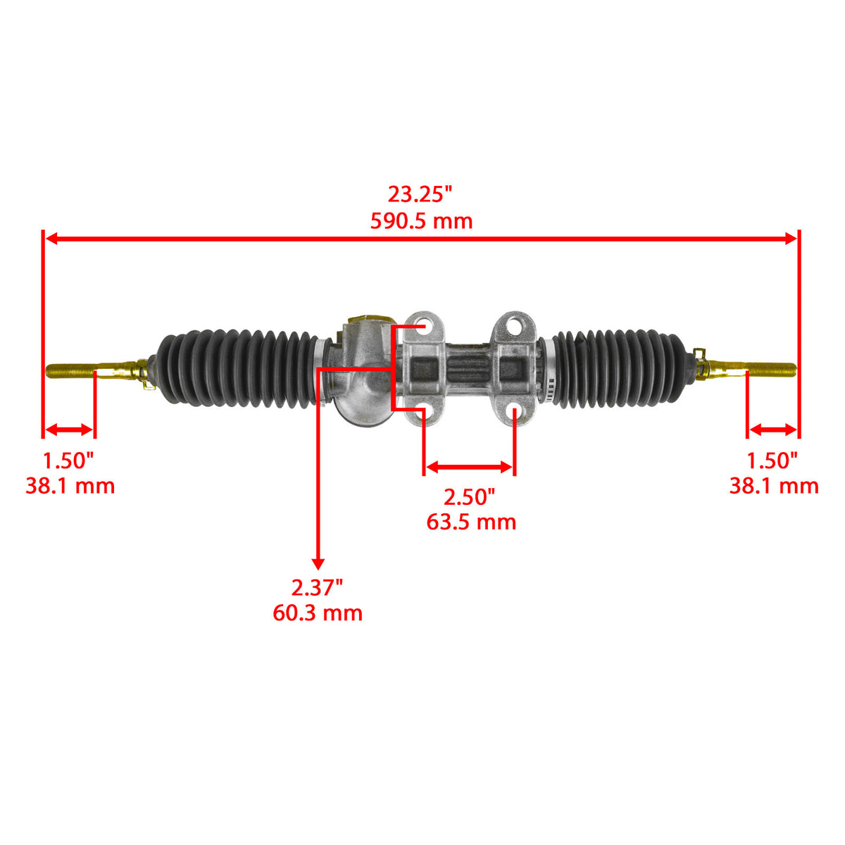 Steering Gear Box Rack Pinion Replacement for Yamaha JW1 2002–2002