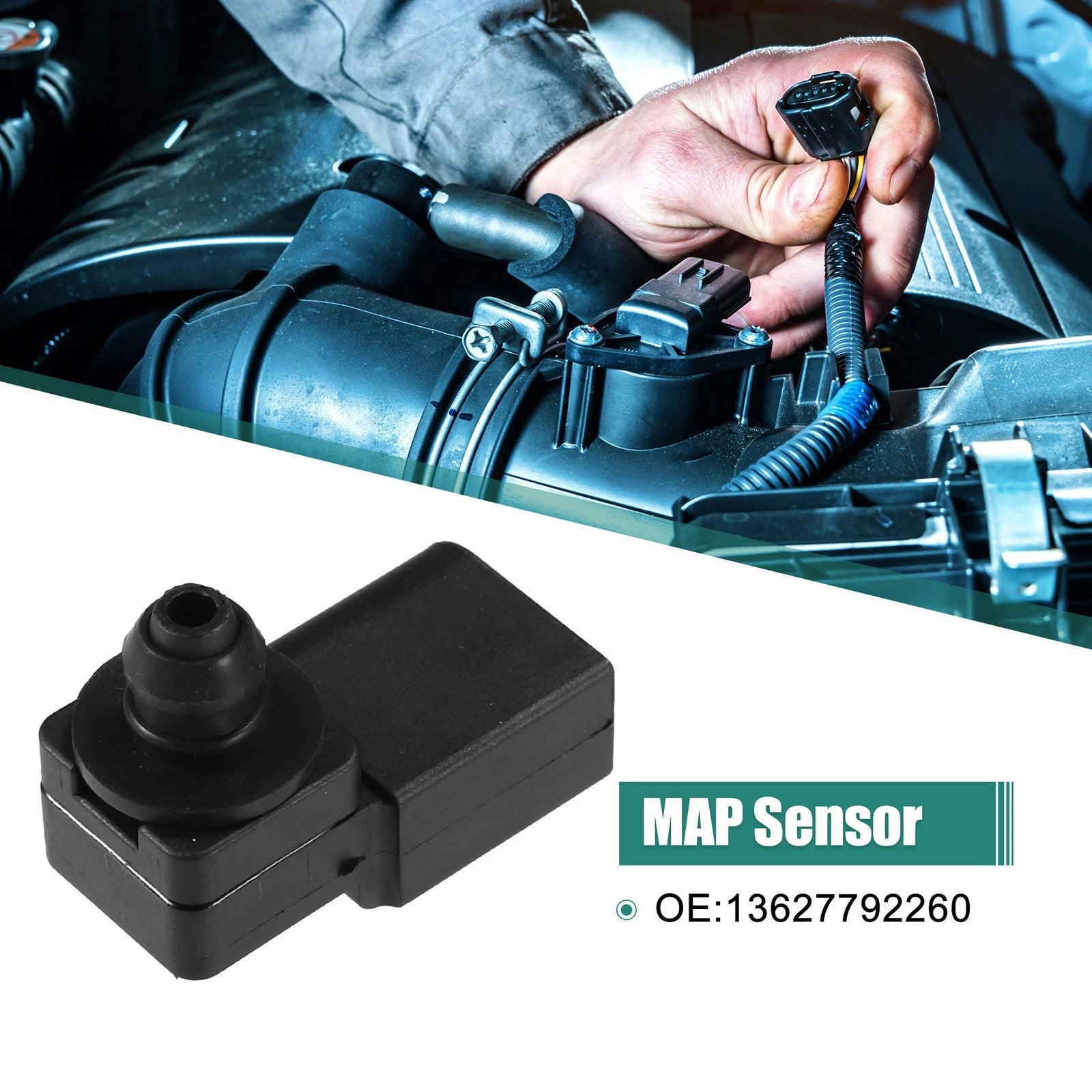 Manifold Absolute Pressure Sensor for BMW 335d 3.0L (2009–2011)