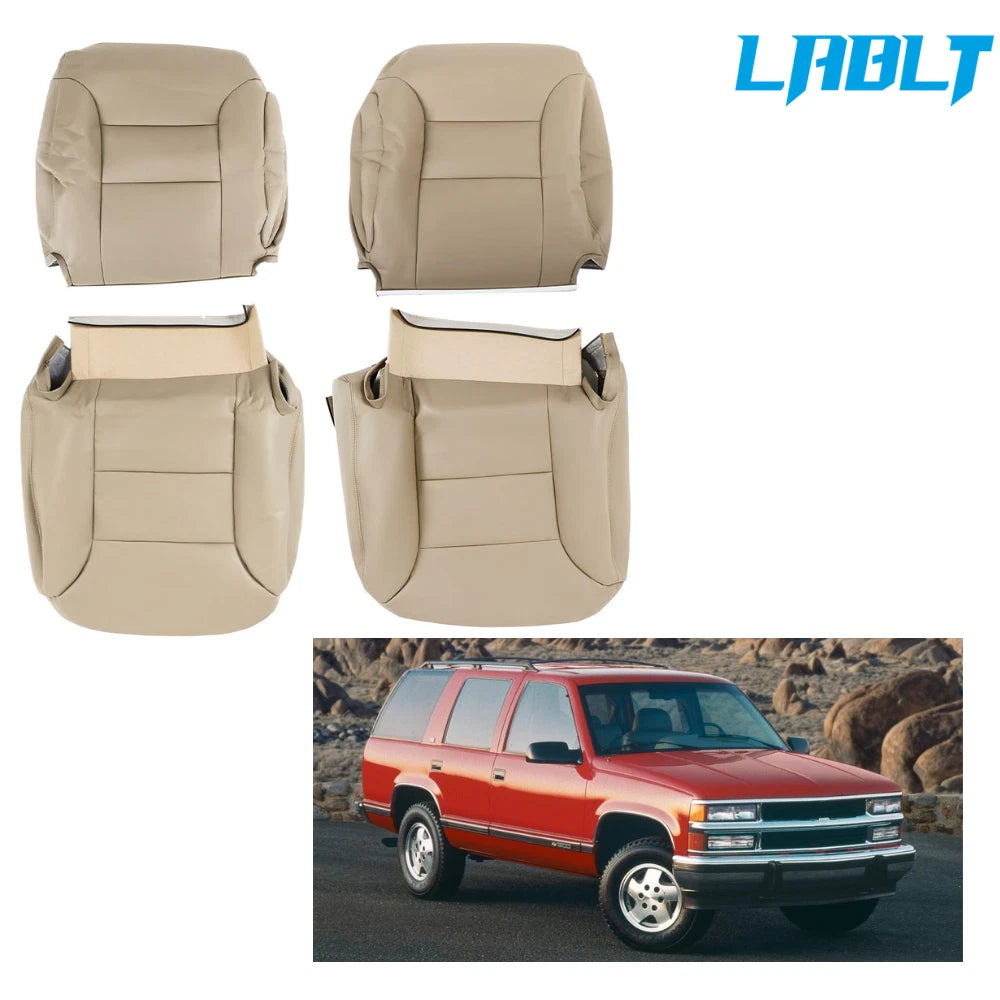 Leather Seat Cover for Chevy Tahoe (1995–1999) - Tan