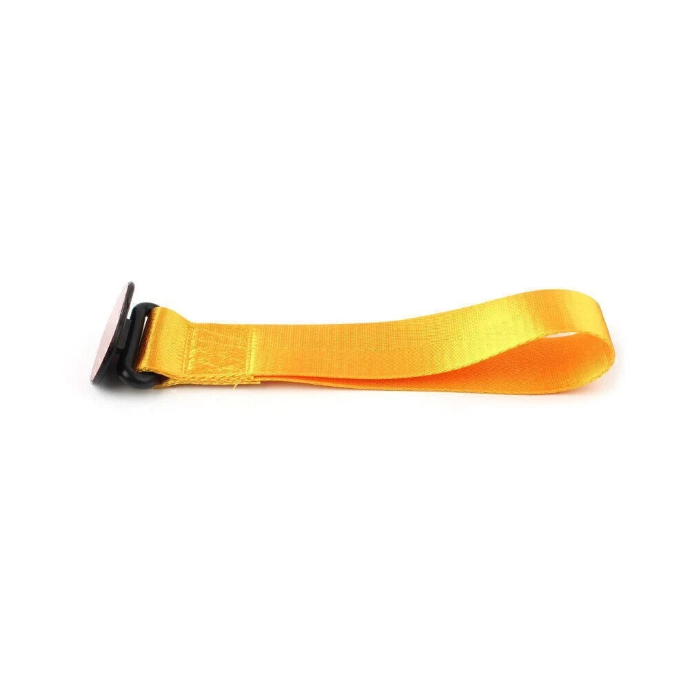 Tow Strap for Universal Cars (Rear/Front Bumper) - Yellow