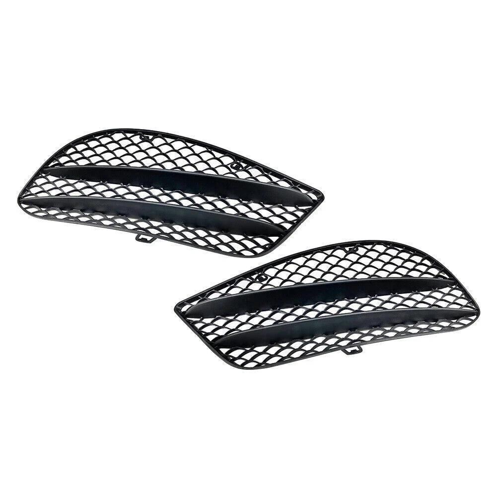 2X Front Bumper Fog Lamp Grille for Mercedes Benz E-Class Coupe C207 A207 (2013–2016)
