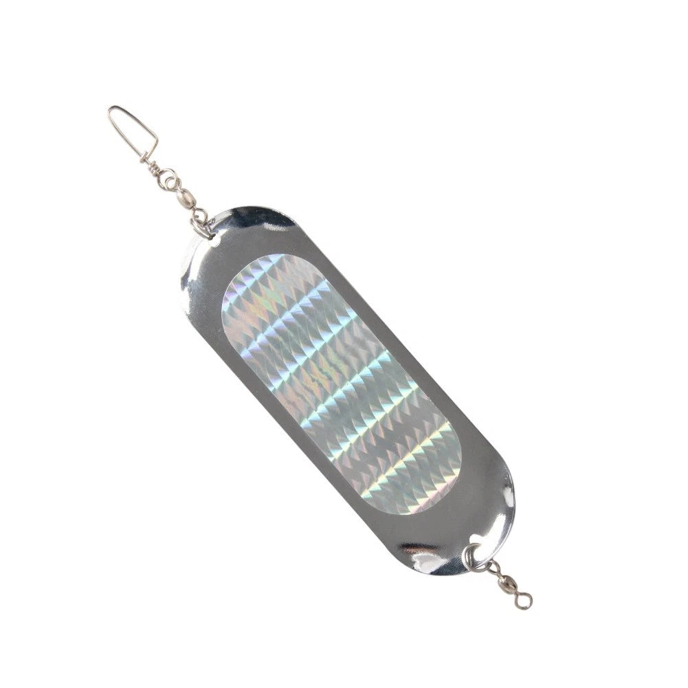 Glow in Dark Salmon Flasher Lure Trolling Dodger 4.5"