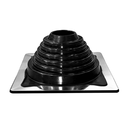 High Temp Rubber Seal Ring for Wood Stove Pipes (4 inch & 5 inch)