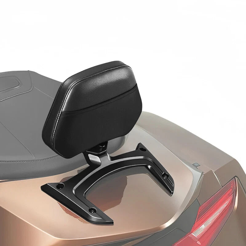 Black Passenger Backrest Pad for Honda Goldwing 1800 GL1800 (2018–2026)