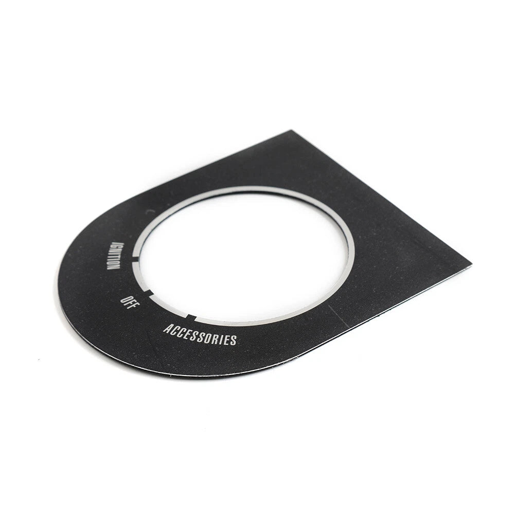 Dash Cover Switch Nameplate for Harley Dyna FXDWG (1993–2003), Softail FXST FLST (1996–2017)