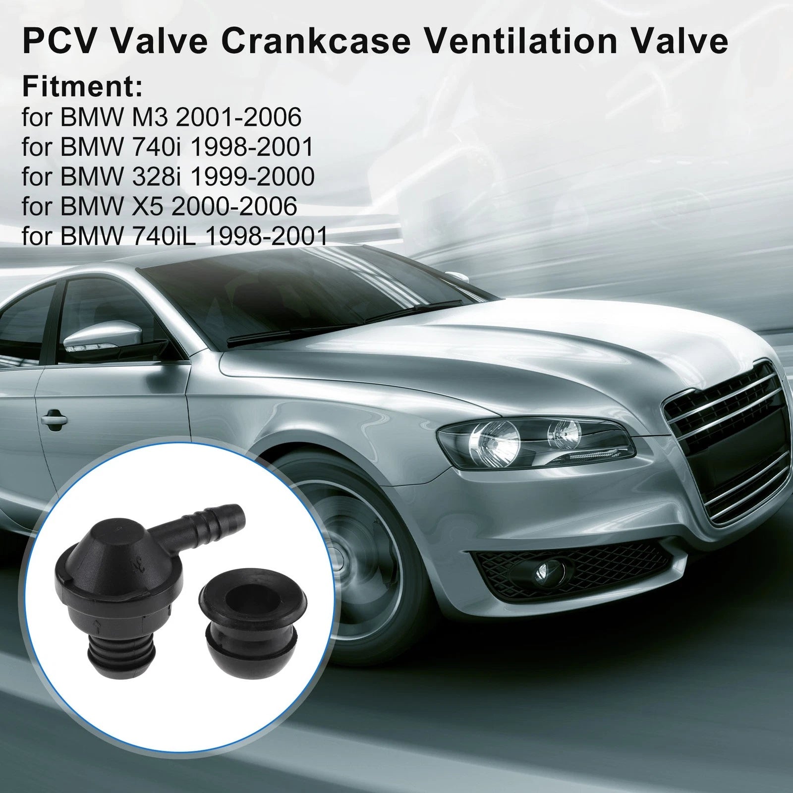 PCV Valve Replacement for BMW M3 (2001–2006)