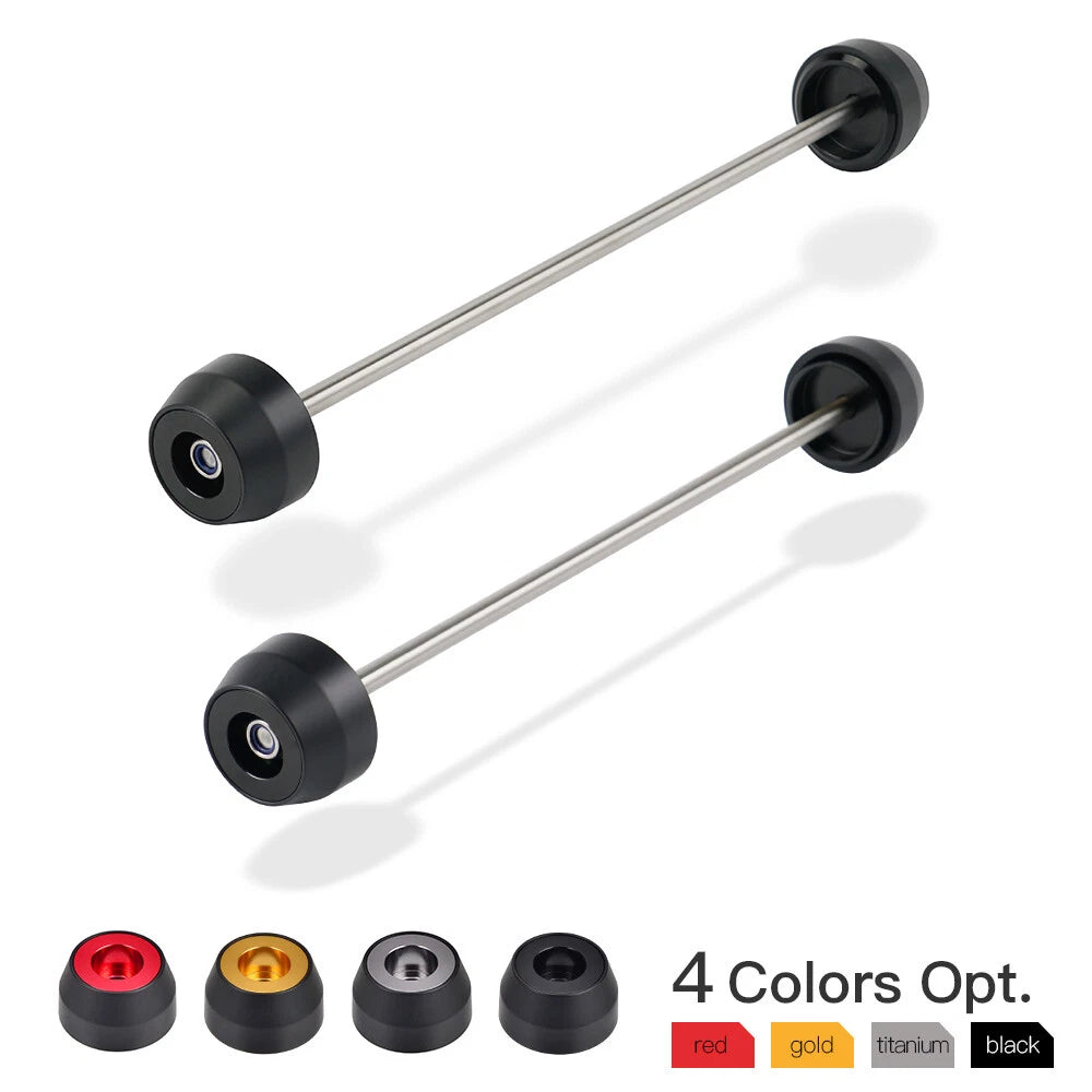Front Rear Spindle Axle Sliders Pads Protector for Ducati Scrambler 1100 (2018–2020)
