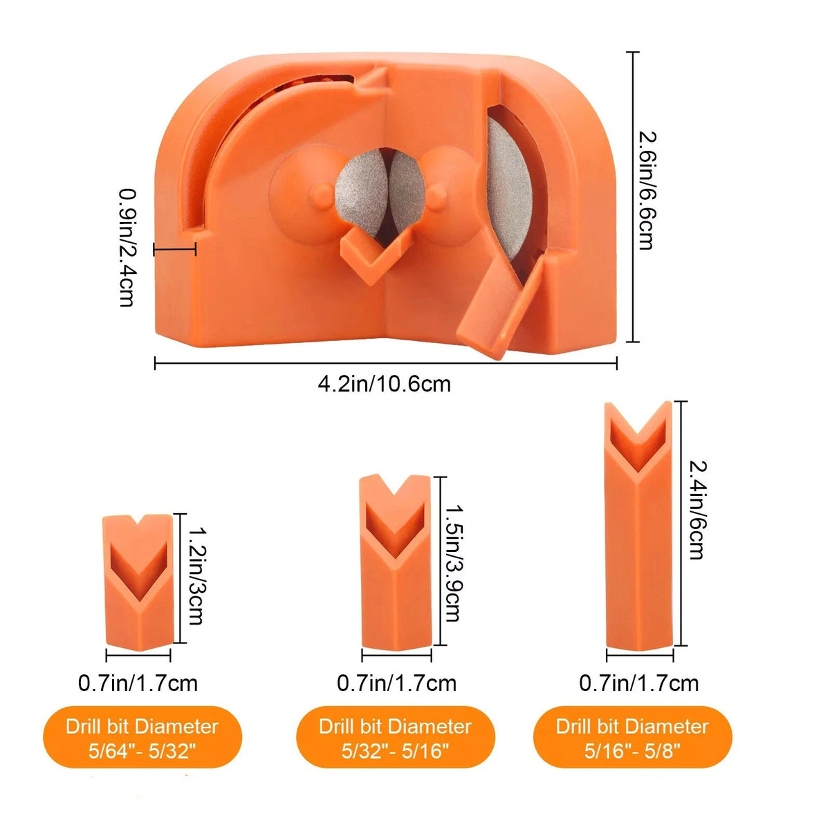 Drill Bit Sharpener Tool Set Accessories for