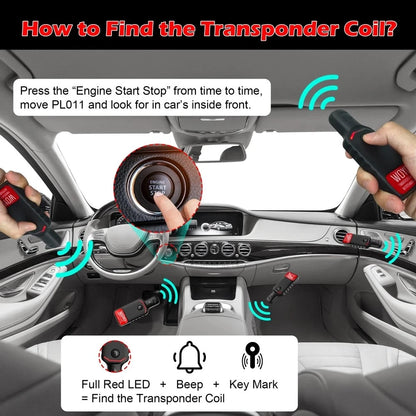 Locator Transponder Key Coil Detector for Automotive Inspection Tool