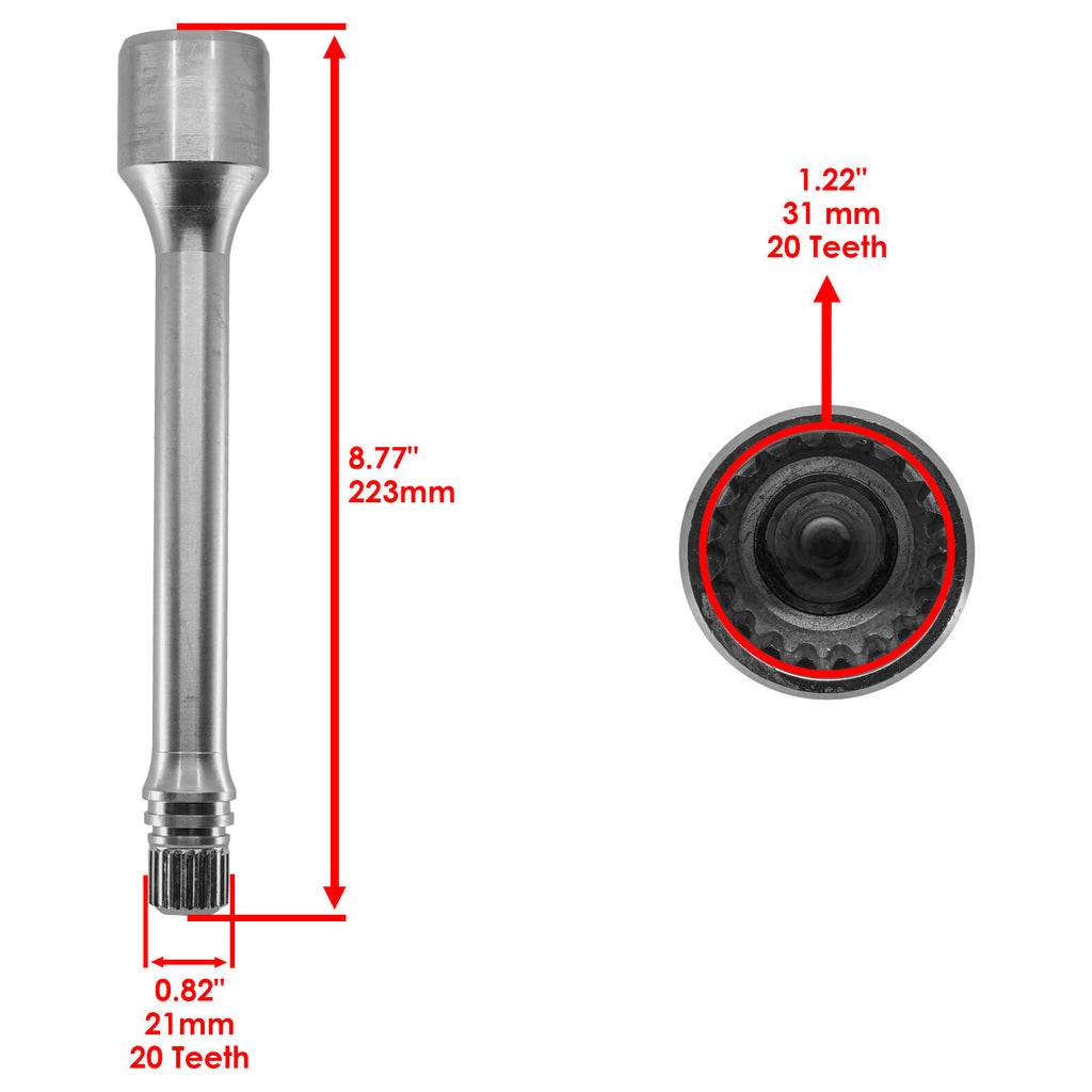 Rear Differential Propeller Shaft Replacement for Honda Rancher TRX420FPM (2009–2013)