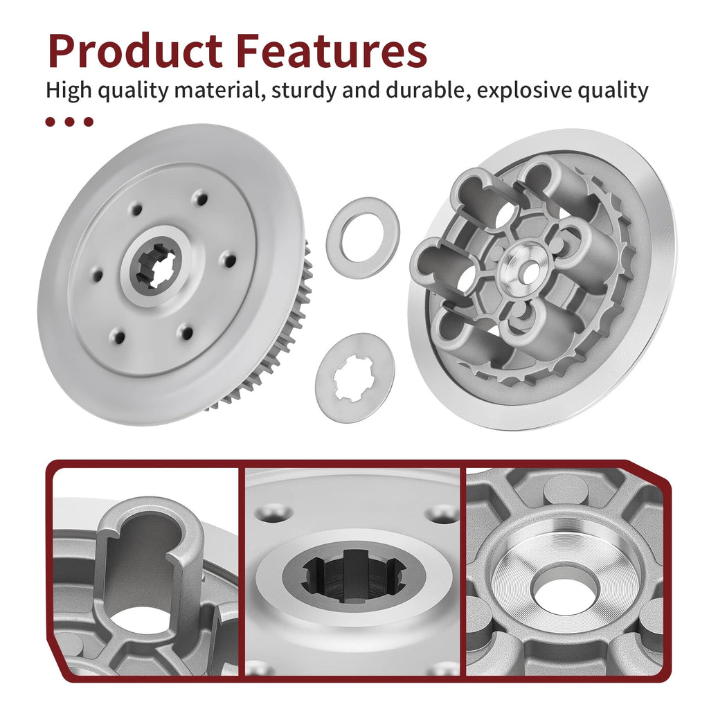 Clutch Center Inner Hub & Outer Pressure Plate Washer for Suzuki RM250 (1996–2006)