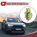 Gear Shift Knob Cover for Universal Fit (Manual) - Green Polyester