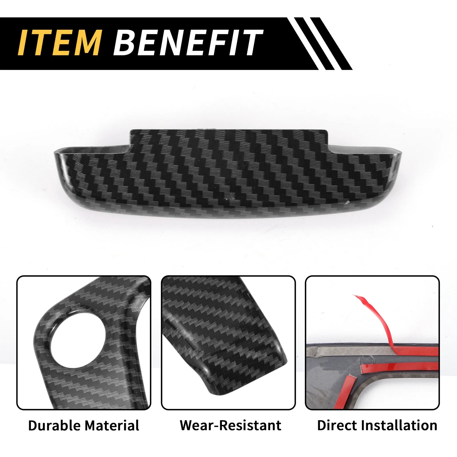 Center Console Armrest Switch Button Cover for Jeep Wrangler JL JLU (2018–2024)