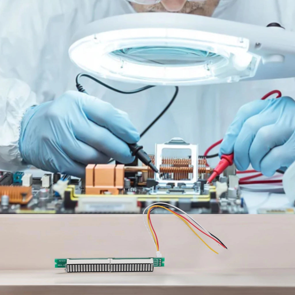 Standard Display Mode with AGC for 32 LED Bars Level Indicator