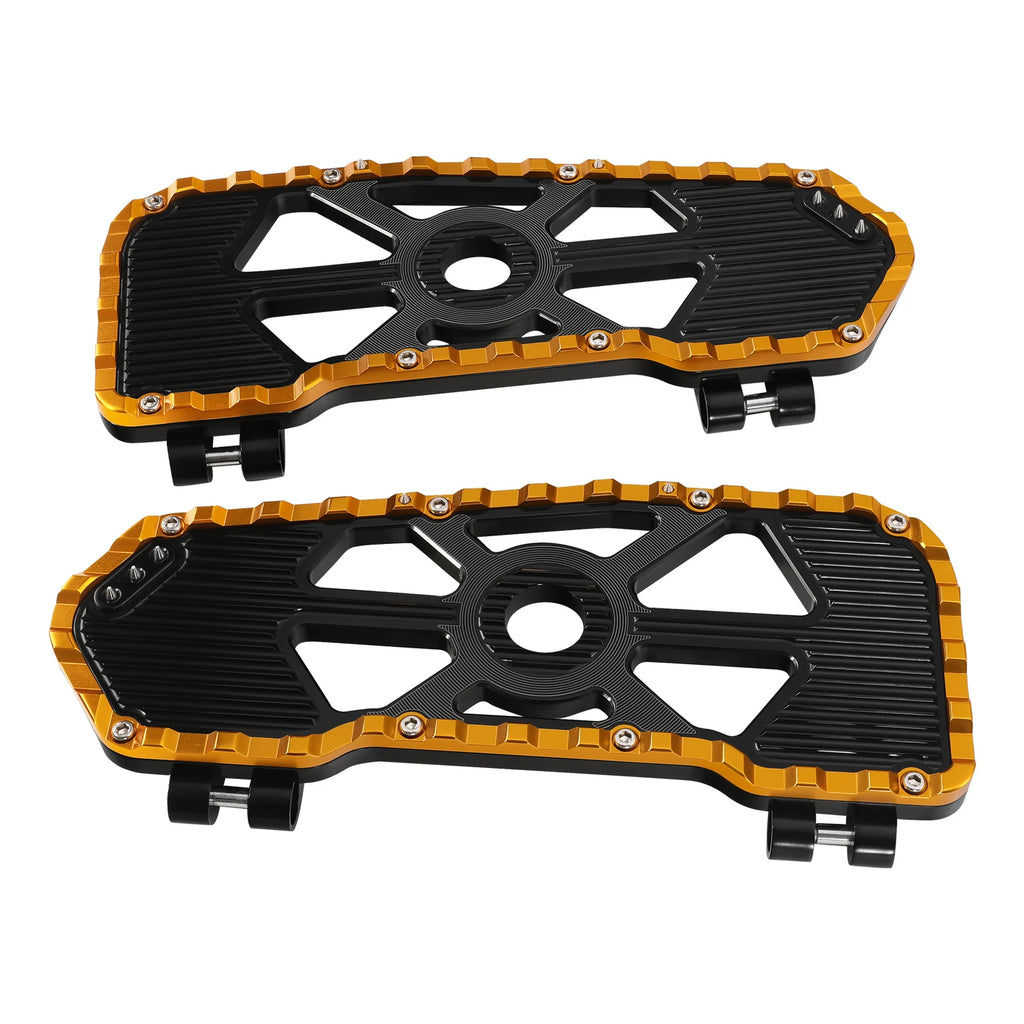 Driver Footboard for Harley Electra Road Glide (2009–2024) Black Gold