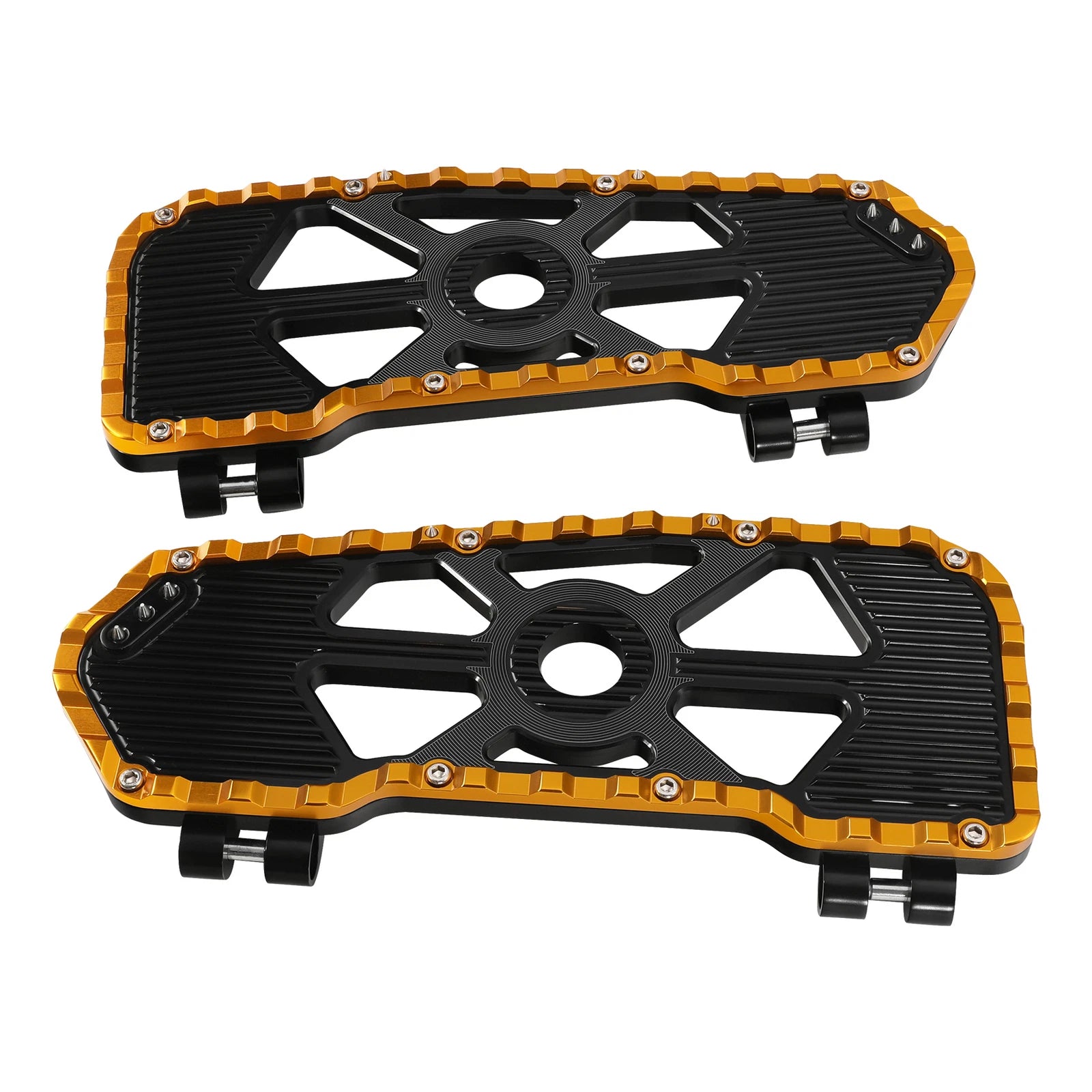 Driver Footboard for Harley Electra Road Glide (2009–2024) Black Gold