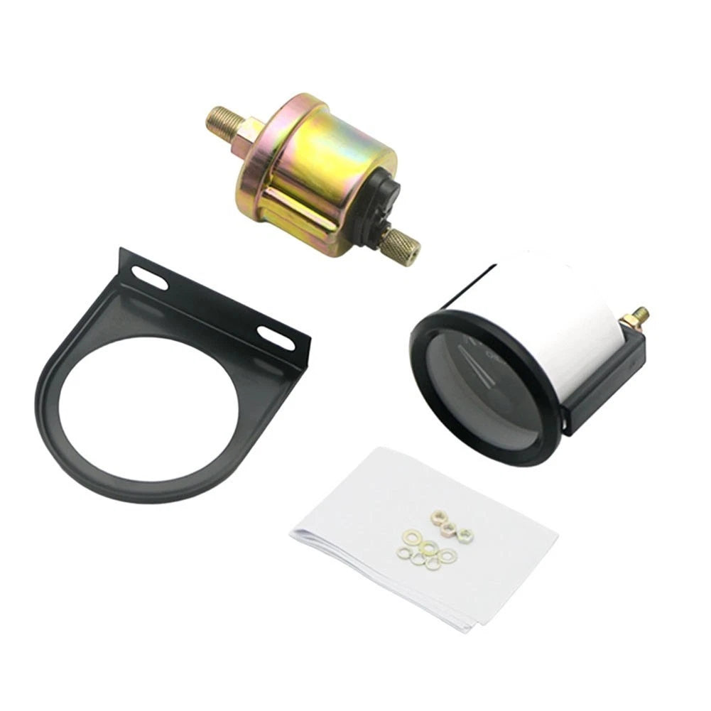 52mm Oil Pressure Monitor for 12V Vehicle Engine Testing