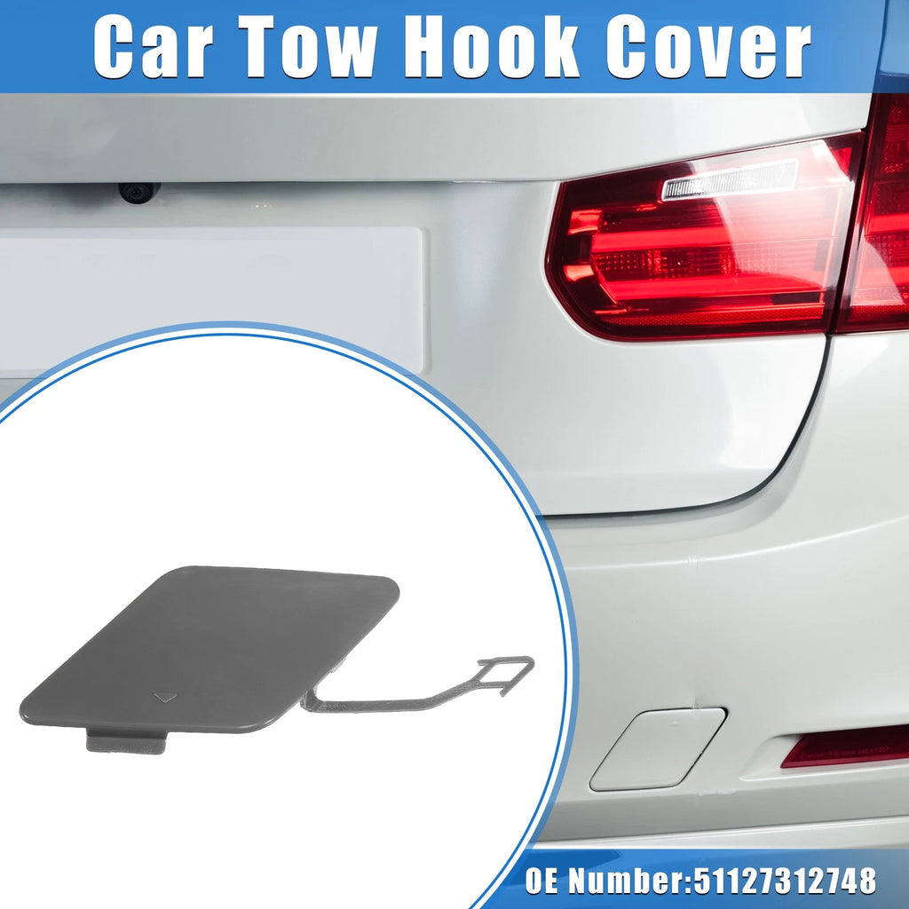 Rear Tow Hook Eye Cover Cap Replacement for BMW 3 Series F30 (2012–2015)