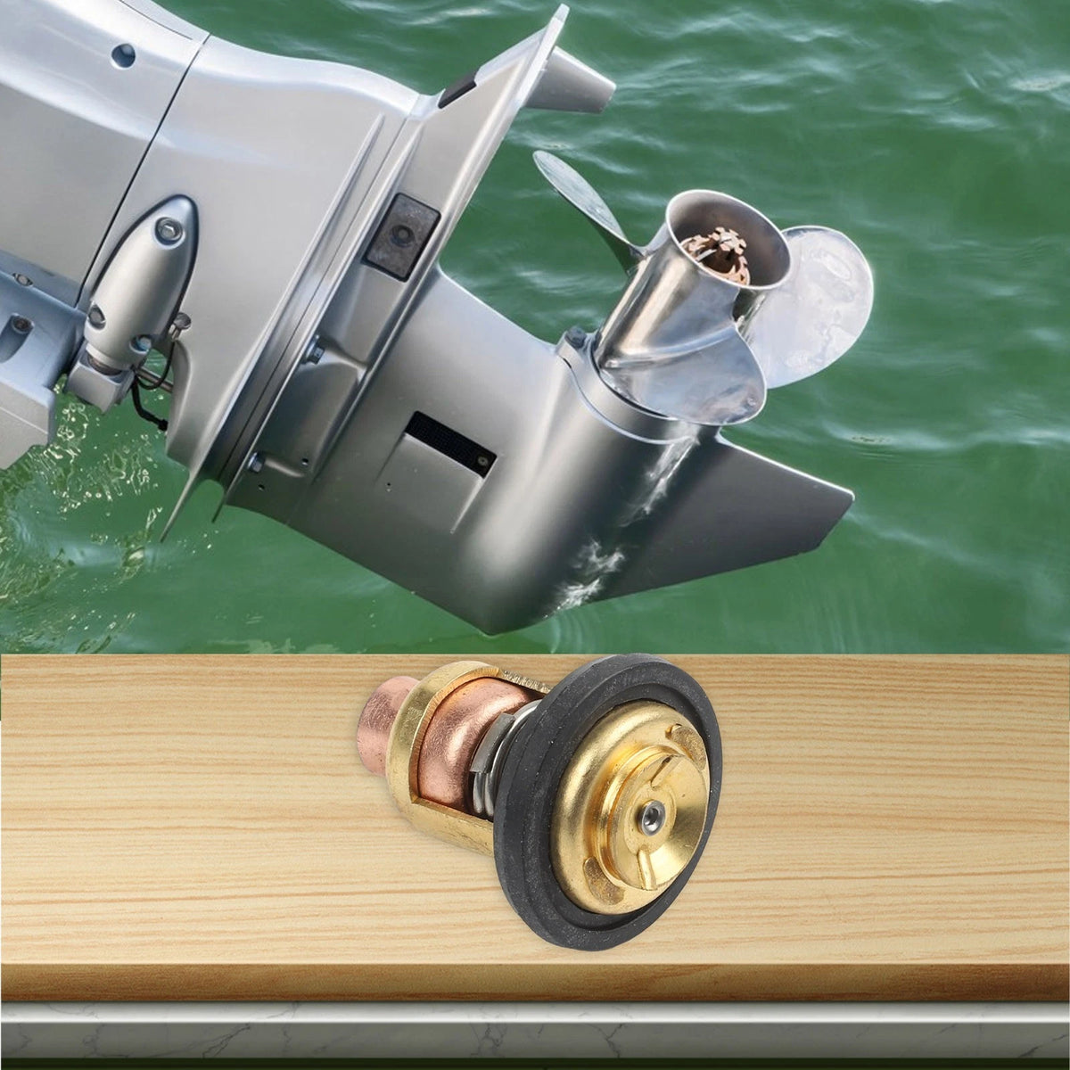 Thermostat Replacement for Outboard (6HP to 225HP)