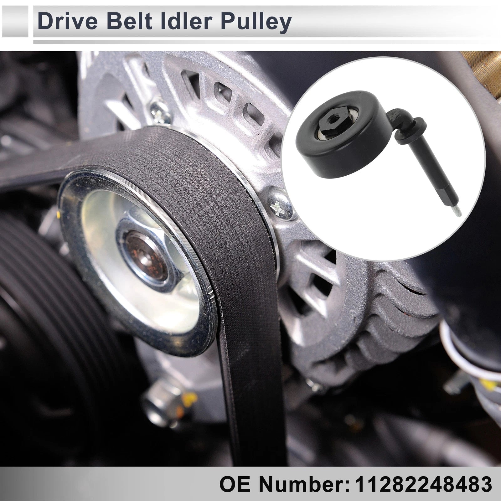 Drive Belt Idler Pulley Replacement for BMW 330d (1999–2010)