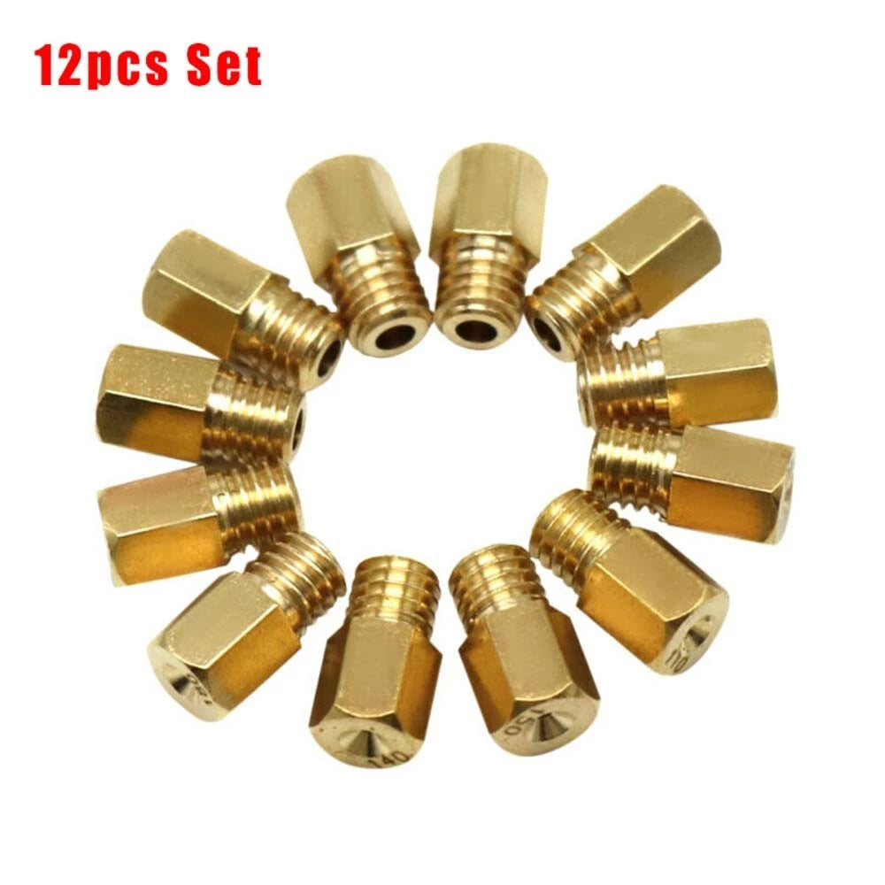 12pcs/Set Carburetor Main Jet Replacement For Mikuni VM for tm High Quality