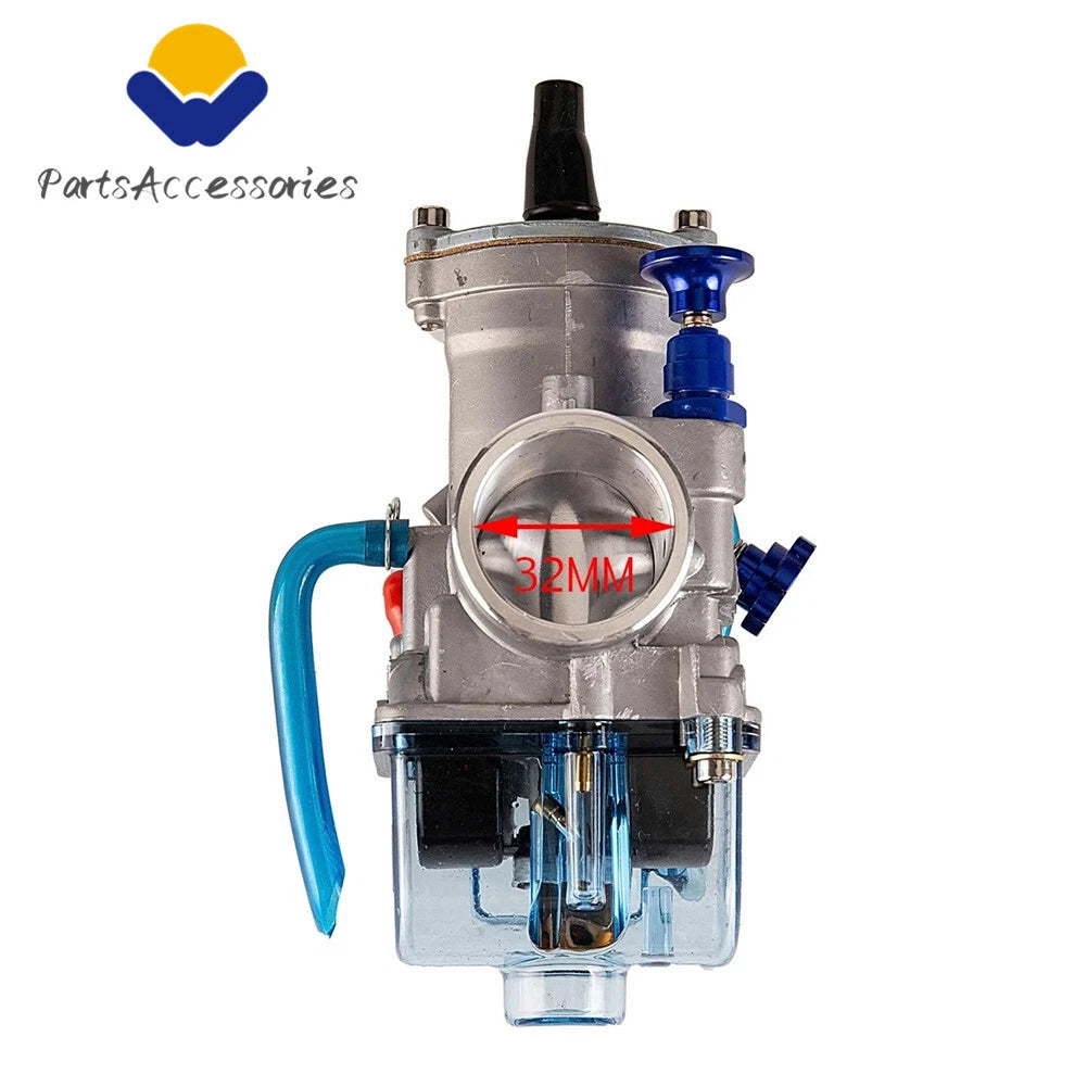 Racing Flat Side Carburetor for Yamaha YZ80, Kawasaki KX100, Honda CR80, Suzuki