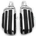 Rubber Pilot Footpeg for Victory King Pin (Rear) Chrome