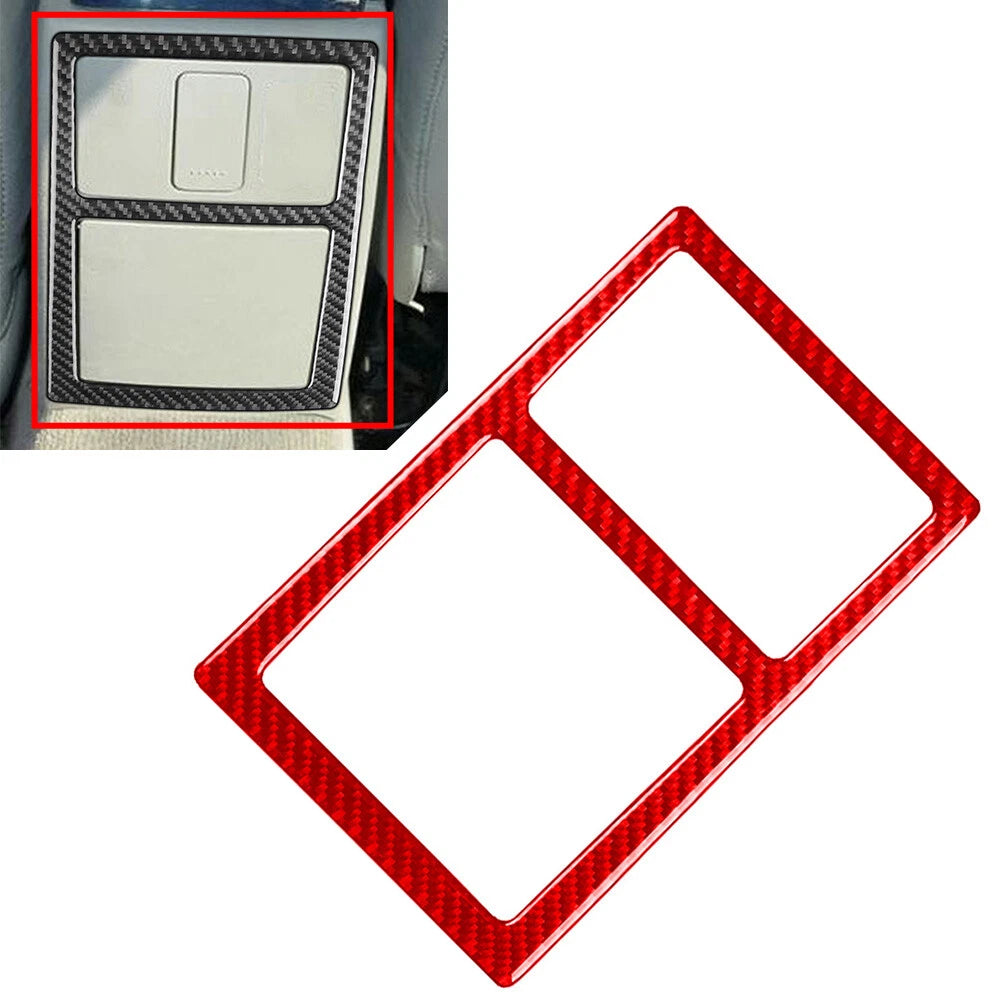 Rear Console Panel Frame Cover Trim for Volkswagen Passat B5 (2001–2005) Red