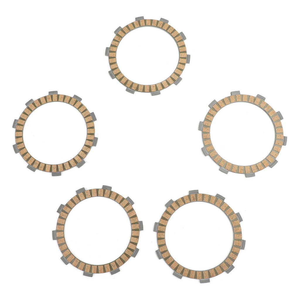 Clutch Friction Plate Kit for Yamaha SR185 (H/J), XT200 (J/K), TY125, YZ125 (X/C/F/G)