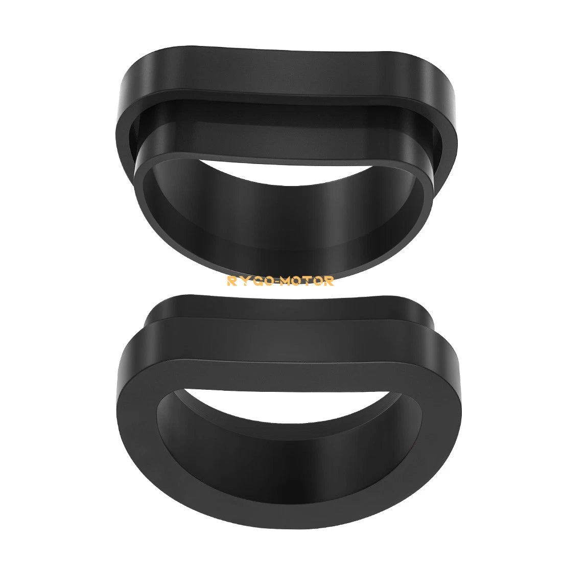 2 Rubber Air Filter Cleaner Joint Tubes for Honda CB360 (1974–1976)