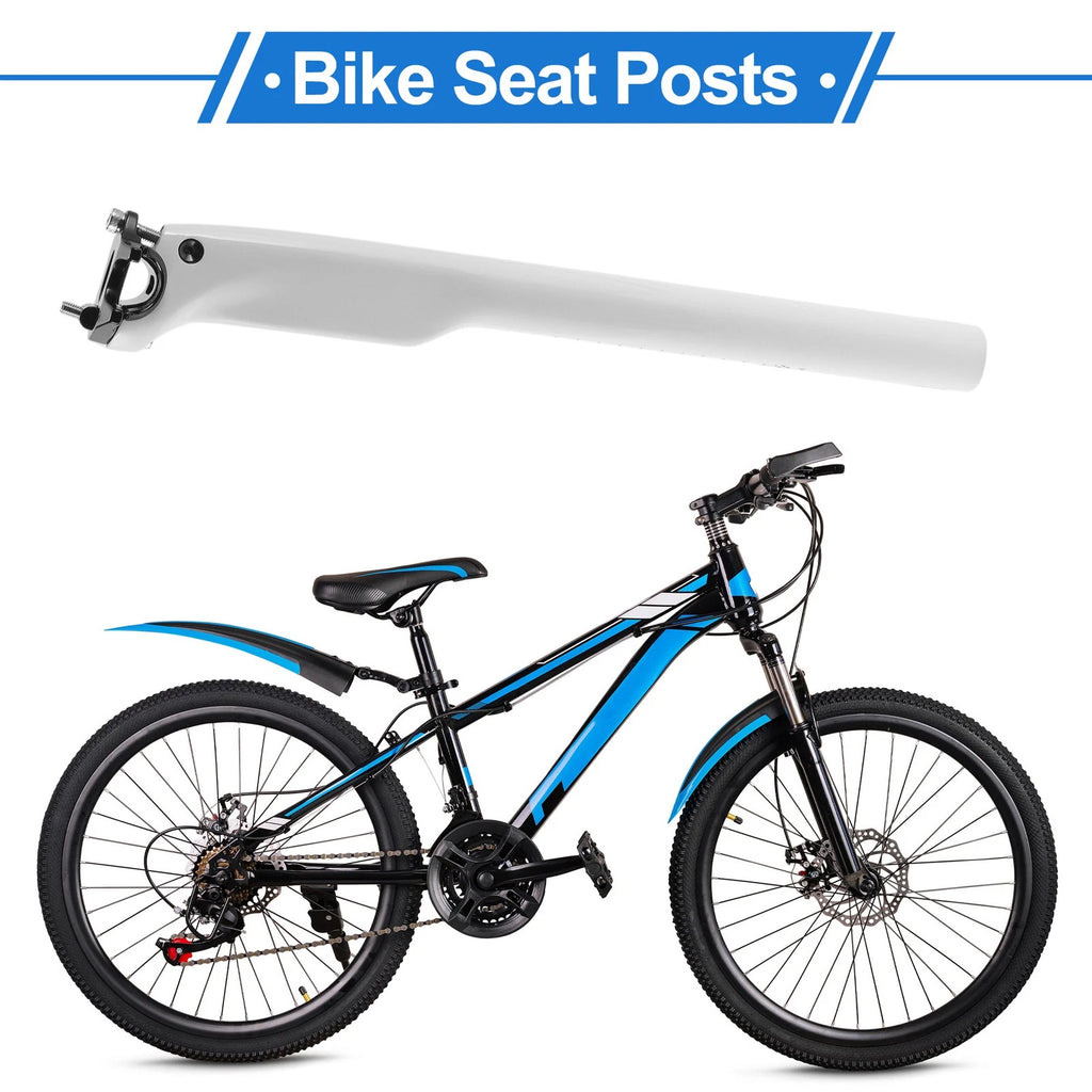 Bike Seat Post 31.6x400mm Adjustable Replacement for Universal Models (2000–2025)