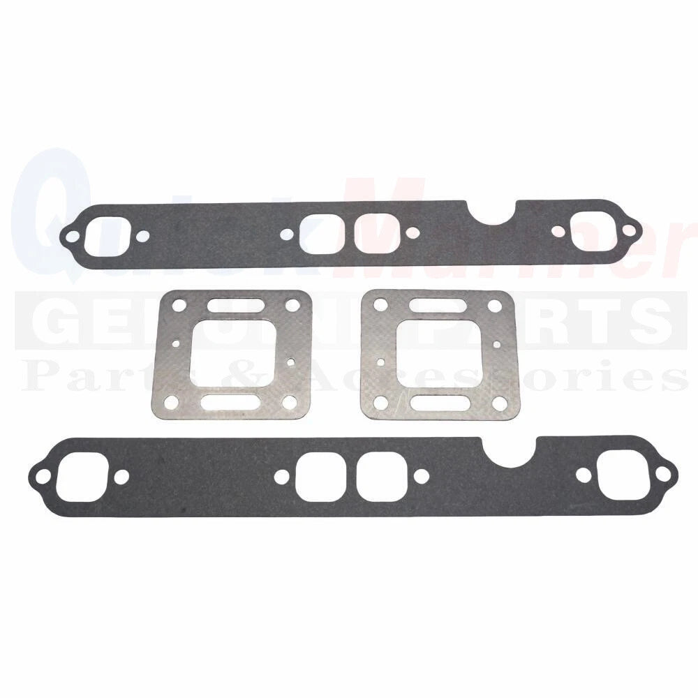 Exhaust Manifold Gasket Kit for Mercruiser 5.0L 5.7L V8 (27-863724, 33395)
