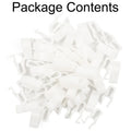 50x Dashboard Rivet Retainer Clip for Universal Vehicles (6mm Hole)