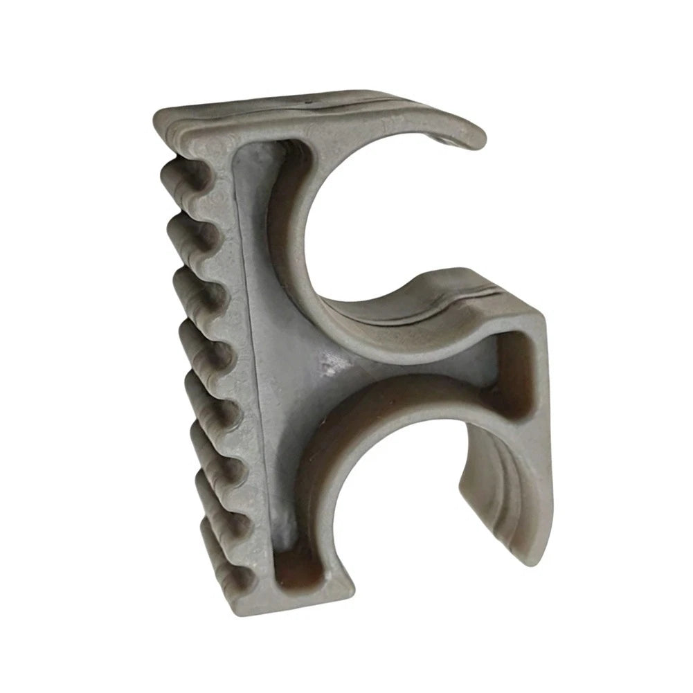 Secure Pole Clips for 22.2 mm and 25 mm Round Tubes