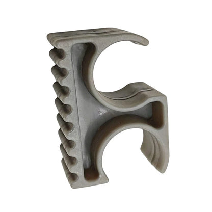 Secure Pole Clips for 22.2 mm and 25 mm Round Tubes