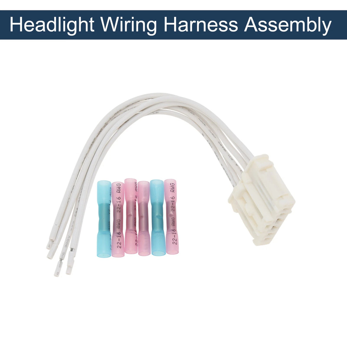 Headlight Wiring Harness Assembly for Citroen C2 (2006–2013)