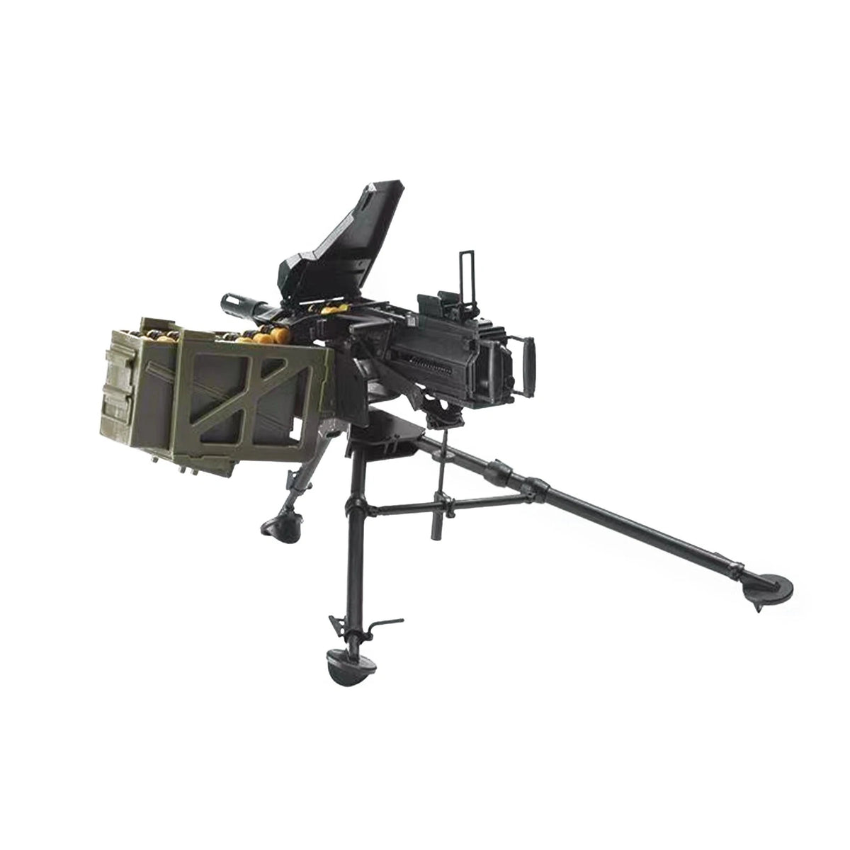 1/6 Mk19 Grenade Launcher Model Kit for Military Diorama (Unassembled)