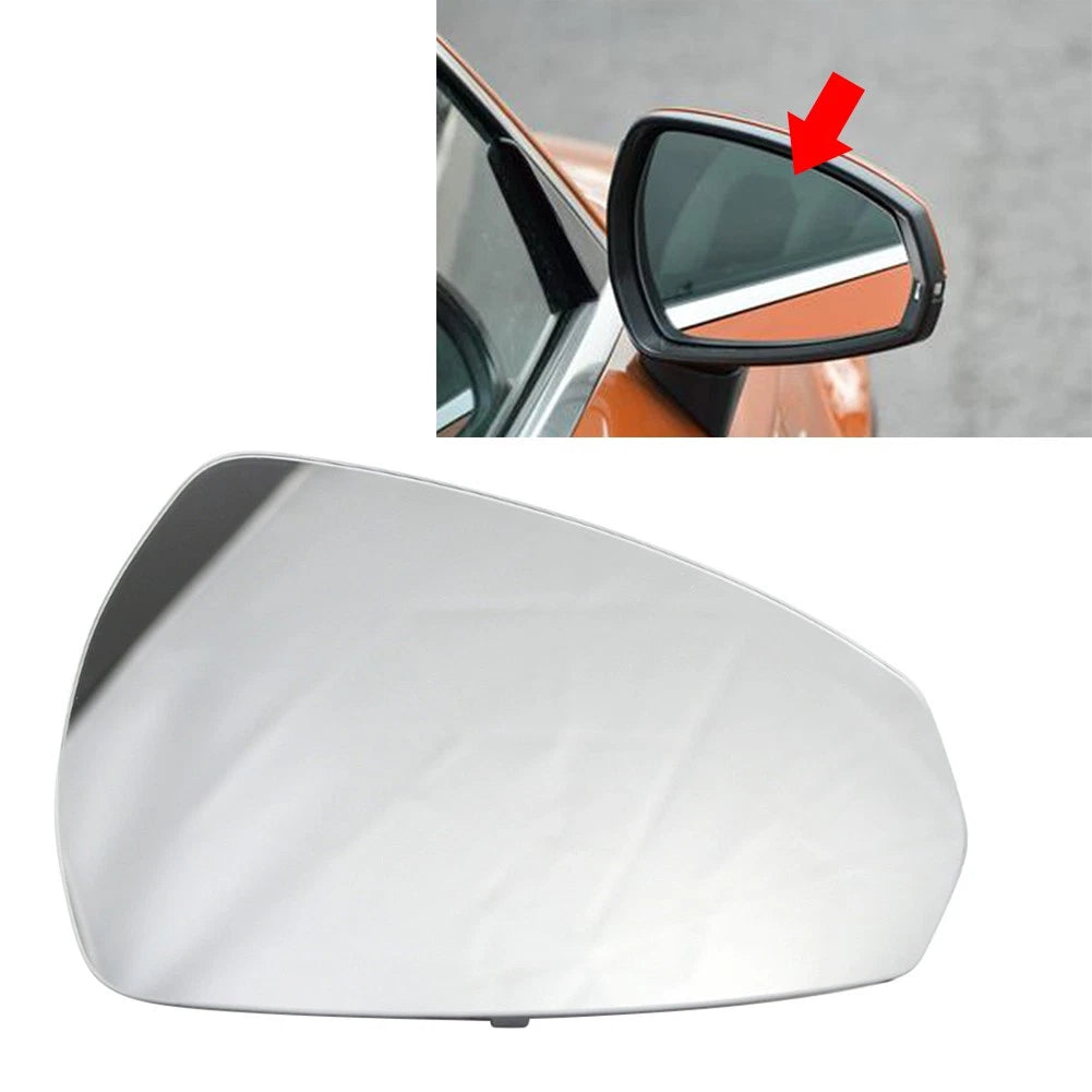 Right Side Front Outside Rearview Mirror Glass for Audi A3 (2014–2020)