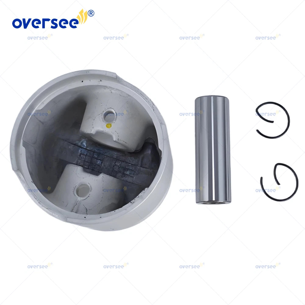 Piston Kit Ring +030 for Mercury Mariner 15-25HP Outboard (1990–2023) 767-821968A5 8798786A6