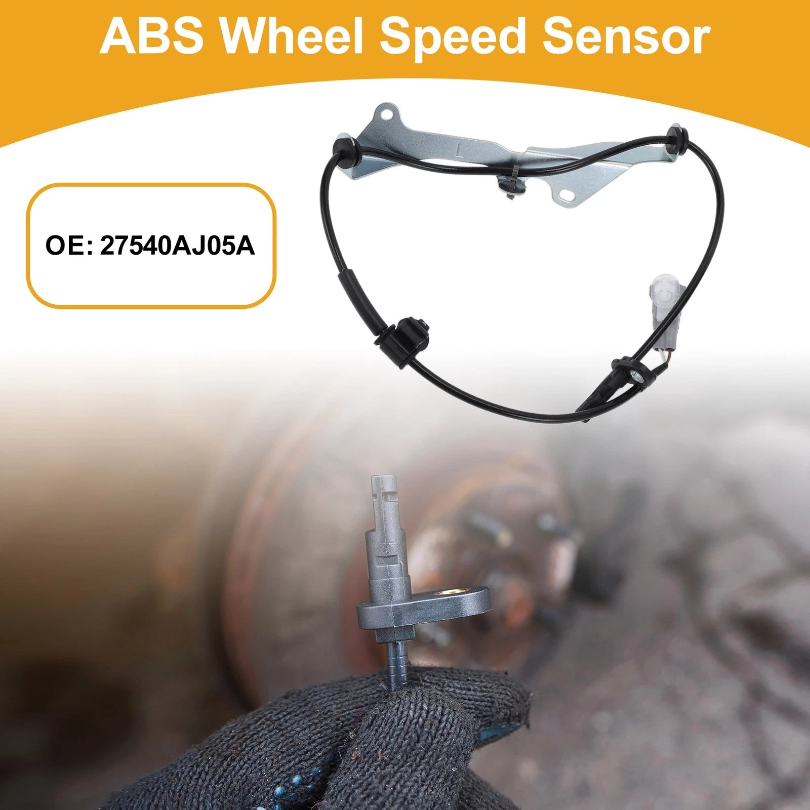 ABS Wheel Speed Sensor Replacement Rear Left for Subaru Outback (2010–2014)