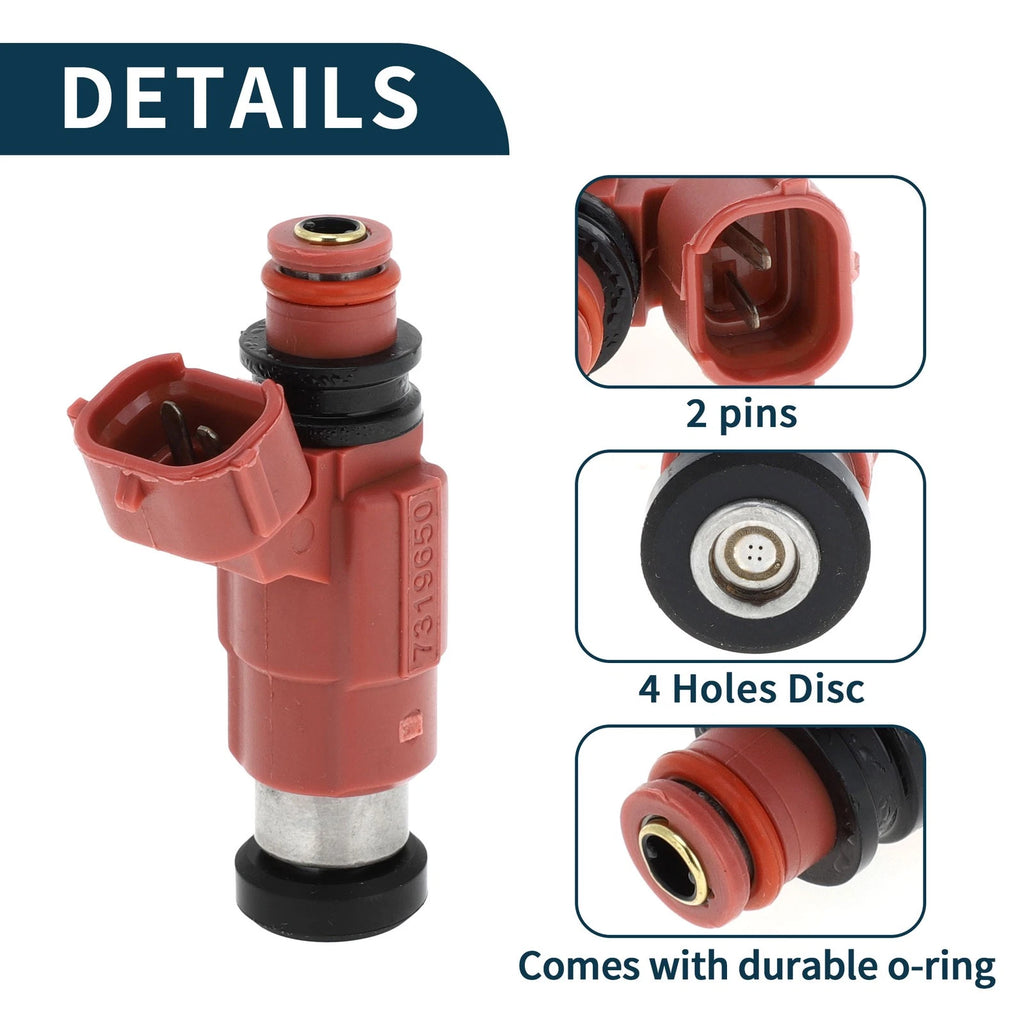 Fuel Injector Replacement for Mazda E220 2.2L (1992–2002) 1 Piece