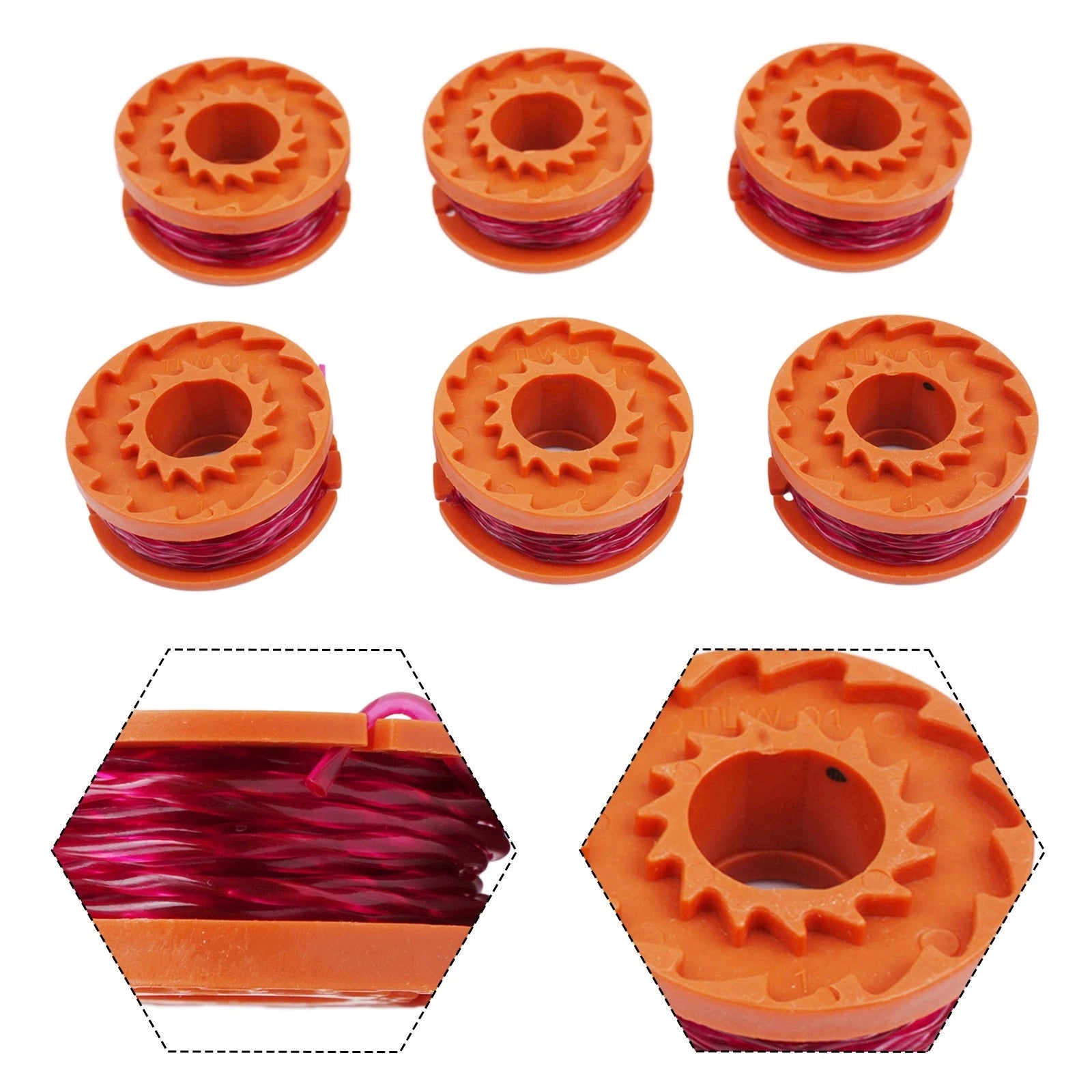 Spool & Line for Lawn Trimmer (163E, 169E)