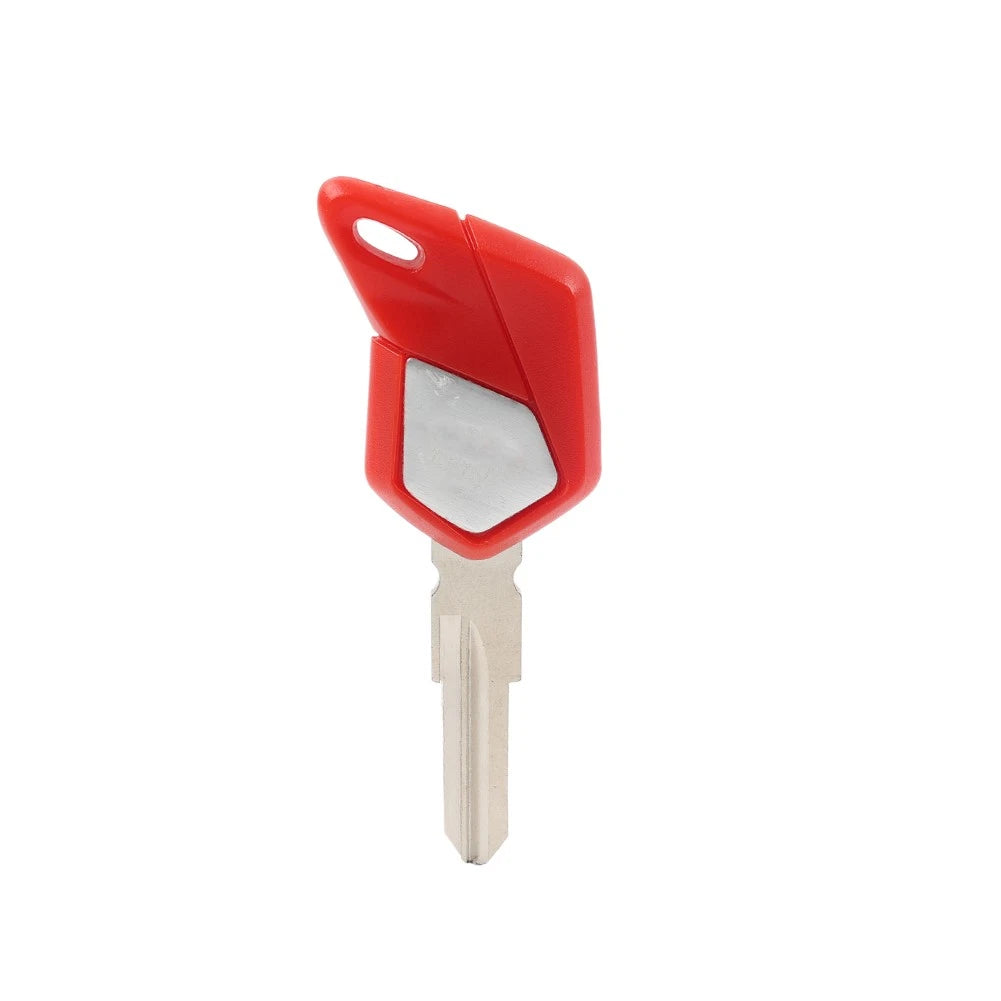 Motorcycle Uncut Blade Blank Key 1pcs For MV Agusta F3 675 800/Brutale 675 Red
