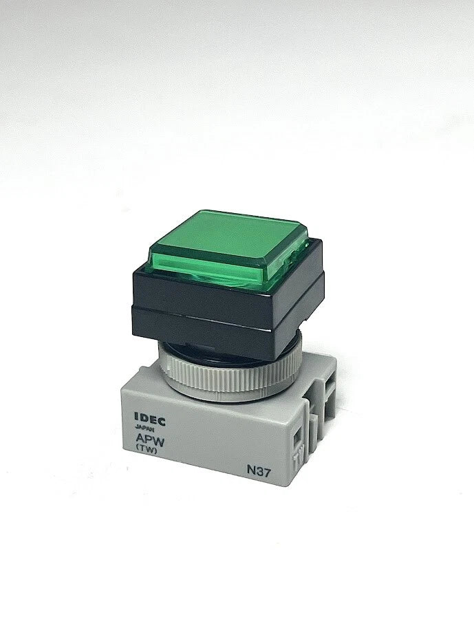 Pilot Light for IDEC APQW1B99D-G-24V (22mm, Green)