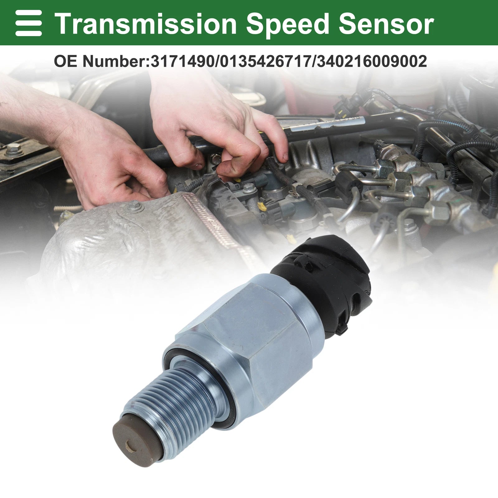 Transmission Odometer Speed Sensor Replacement for Mercedes-Benz 1620 1622 (2000–2010)
