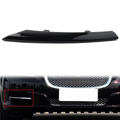 Front Right Grille Molding Trim for Jaguar XJ (2010–2015) Gloss Black