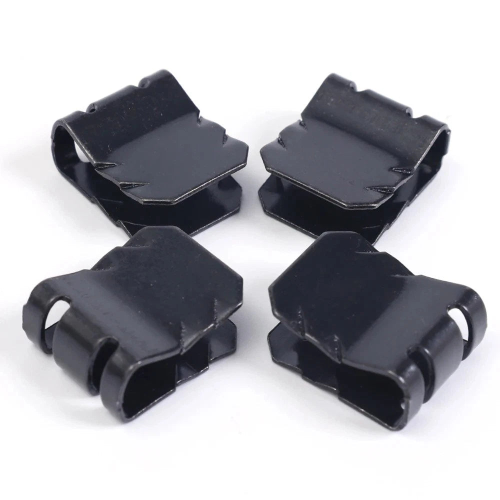 20Pcs U Shaped Splash Guards for Wheel Arches Bumper Panels Fasteners Clips